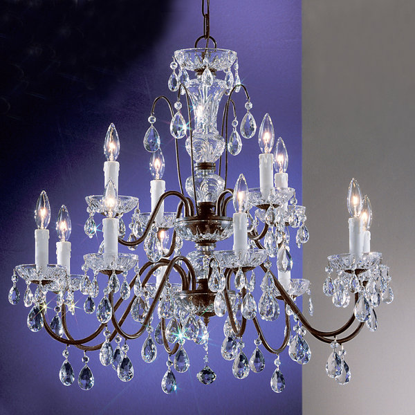 Letitia 12 Light Candle Style Classic / Traditional Chandelier House
